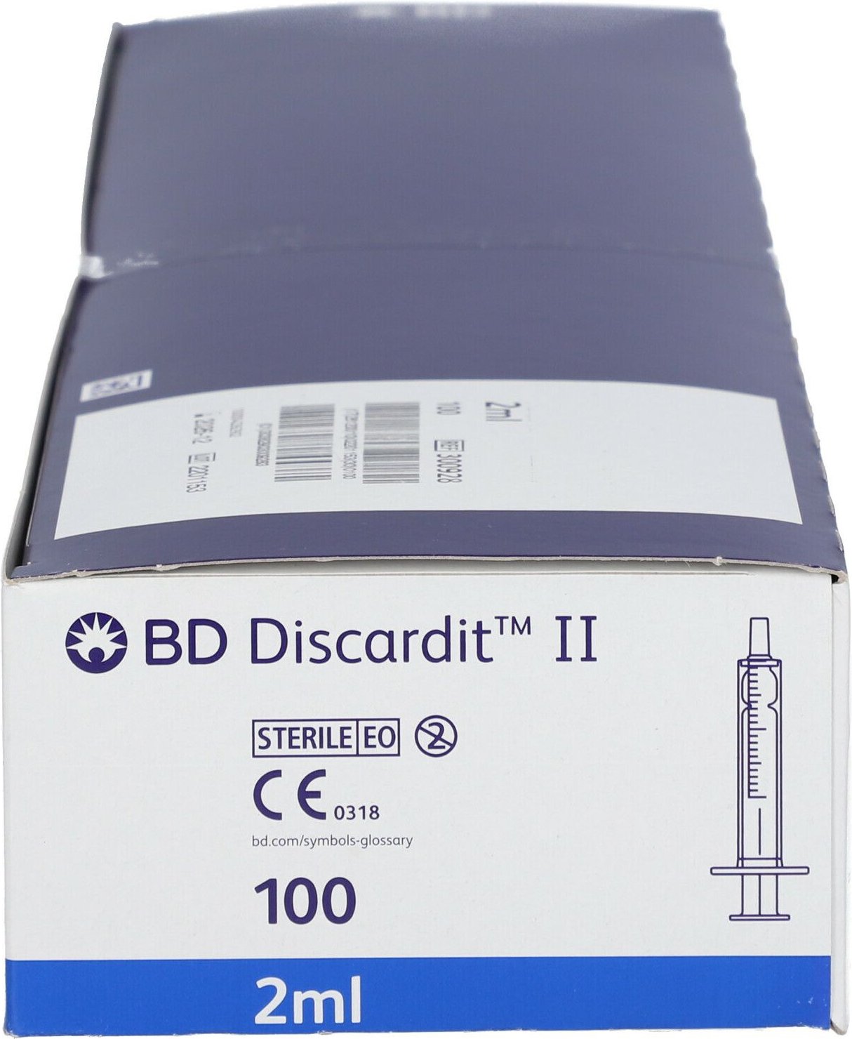BD Discardit II Spritze 2 ml 100x2 Spritzen