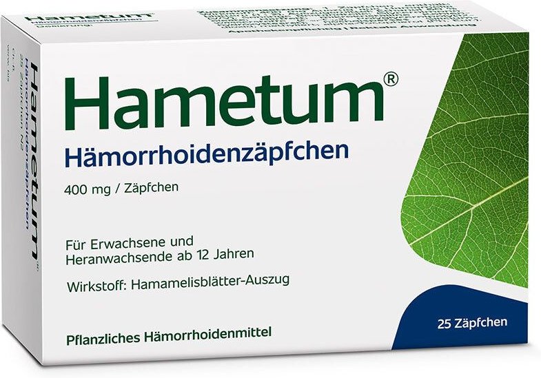 Thumbnail - Hametum Hämorrhoiden Zäpfchen 25 St Suppositorien