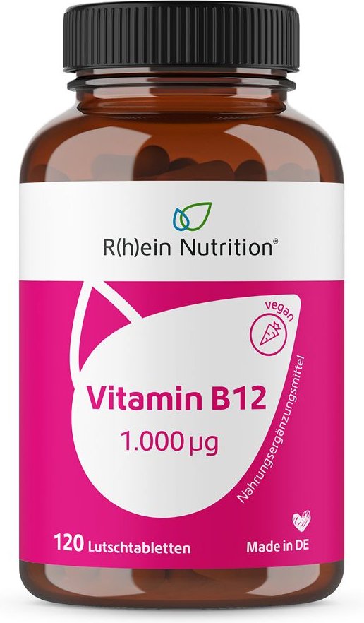 Vitamin B12 1.000 µg Lutschtabletten vegan