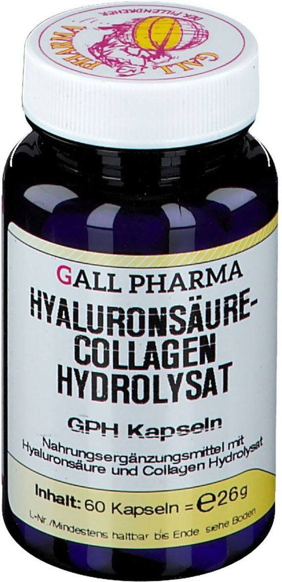 Hyaluronsäure-Collagen Hydrolysat GPH Kapseln