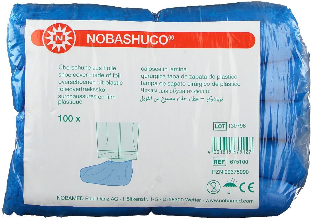 Nobashuco Überschuhe aus Folie 100 St