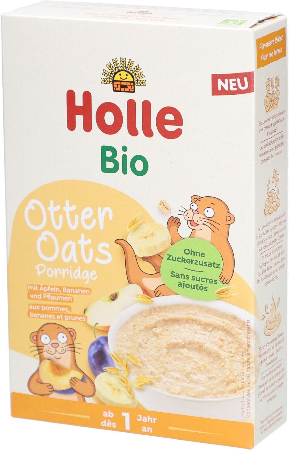 Holle Bio Porridge Otter Oats 200 g Brei