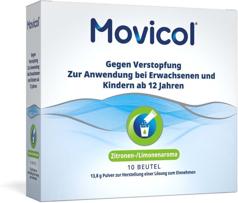 Movicol Beutel Plv.z.Her.e.Lsg.z.Einnehmen 10 St Pulver zur Herstellung einer Lösung zum Einnehmen