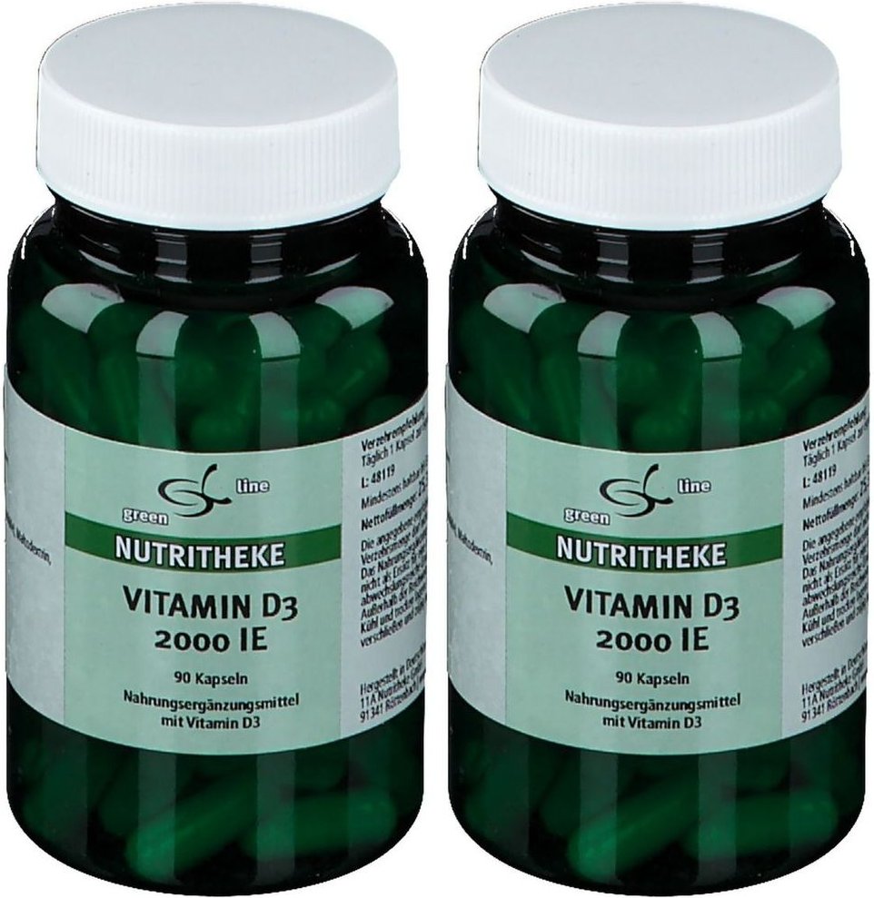 Vitamin D3 2.000 I.e. Kapseln 2x 2x90 St