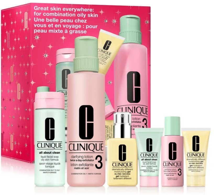 Clinique Great Skin Everywhere Com Oily 1 St Kombipackung