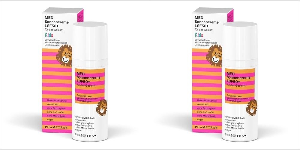 Sonnencreme LSF 50+ Kids 2x 2x50 ml Creme