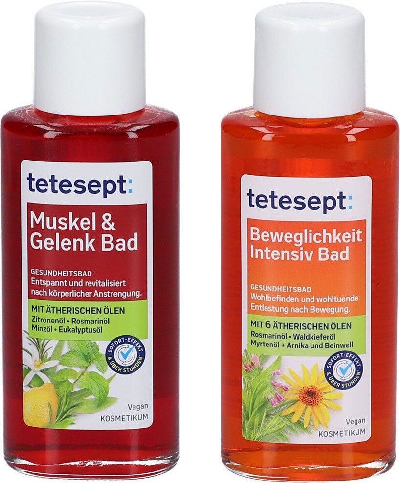 Tetesept Muskel & Gelenk Bad + Beweglichkeits Intensiv 125+125 ml