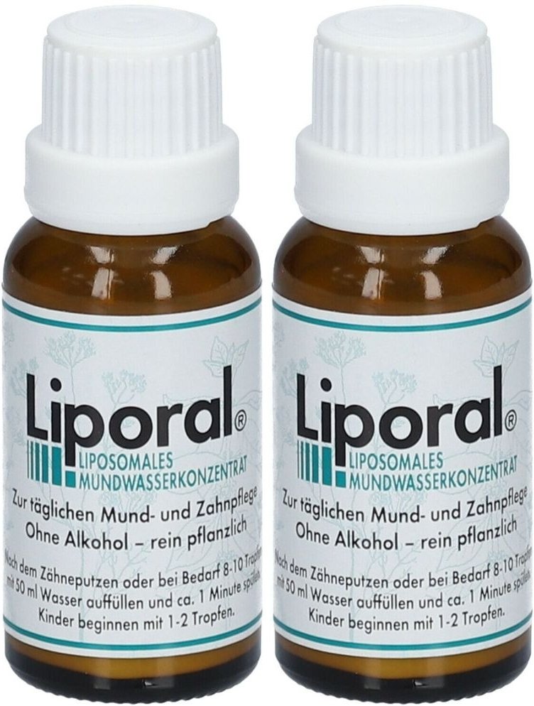 Liporal Mundwasser x2 2x20 ml