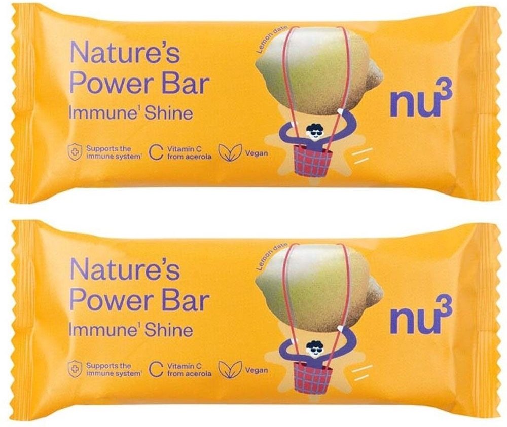 nu3 Nature's Power Bar Immune Shine x2 2x38 g