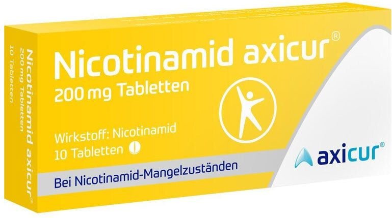 Nicotinamid axicur 200 mg Tabletten