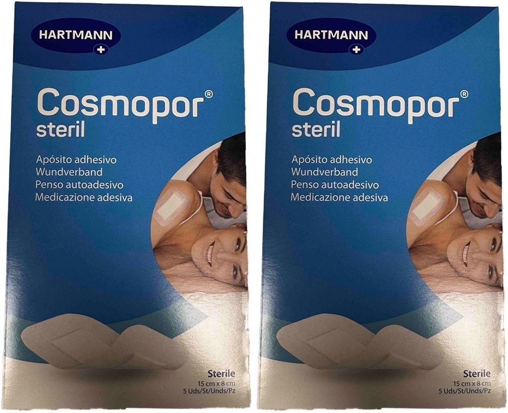 Cosmopor steril Wundverband 8x15 cm 2x 2x5 St Pflaster