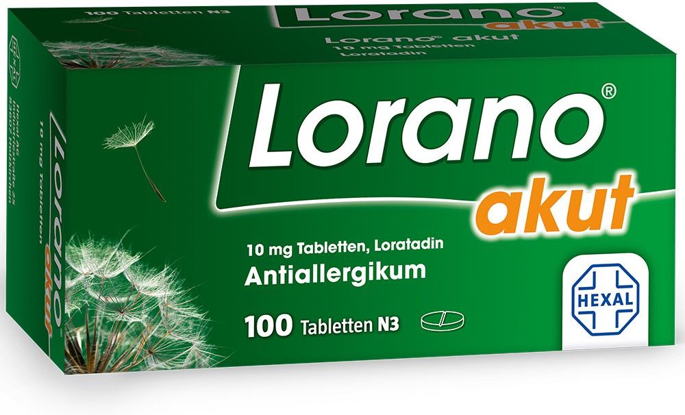 Lorano akut Tabletten 100 St