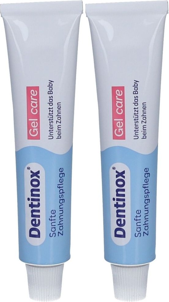2x Dentinox Gel Care Einzeltube 2x20 g
