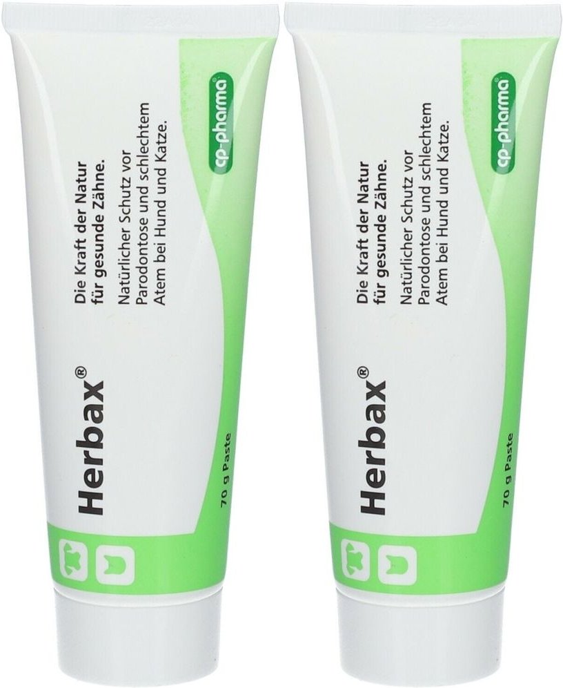 CP HERBAx Zahnpflege F.h+K x2 2x70 ml Paste