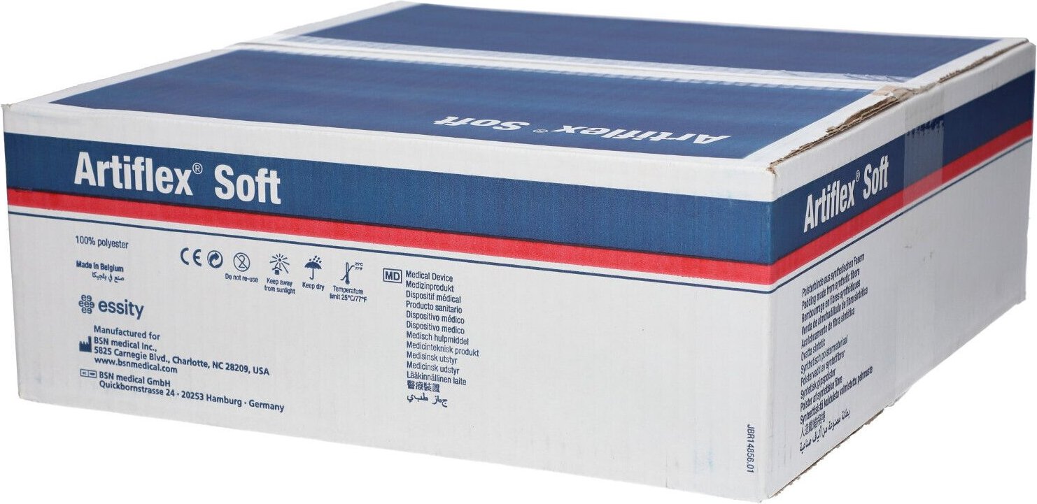 Artiflex Soft Polsterbinde 6 cmx3 m 50 St Binden