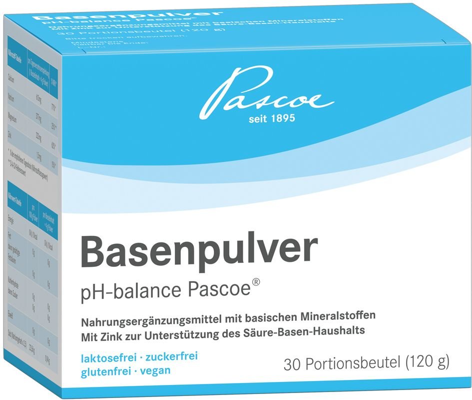 Basenpulver pH balance Pascoe