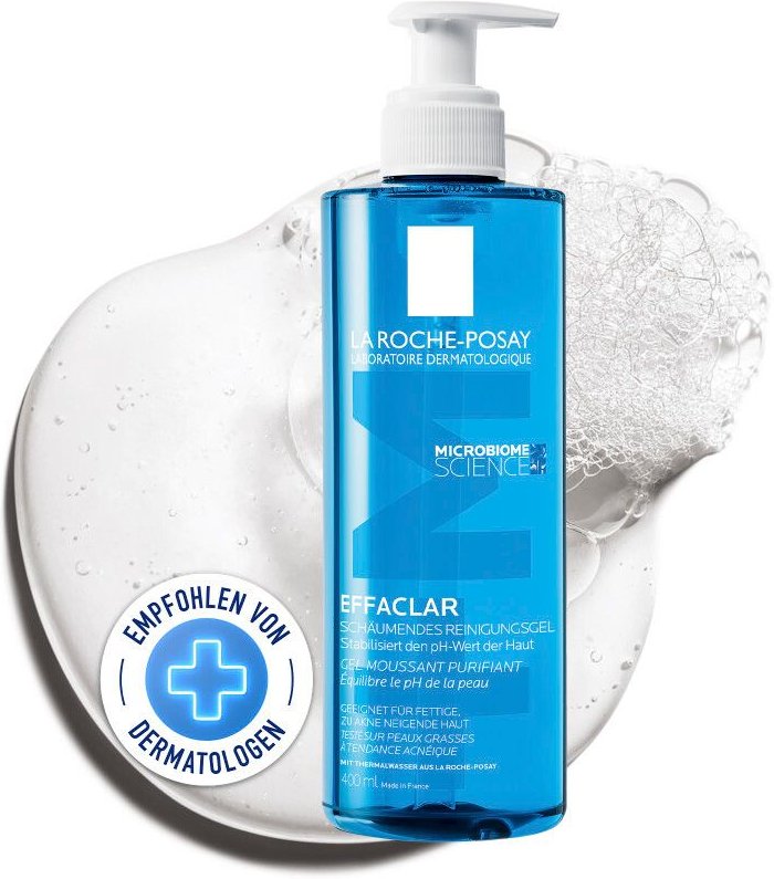 Roche-Posay Effaclar schäumendes Reinigungsgel 400 ml Gel