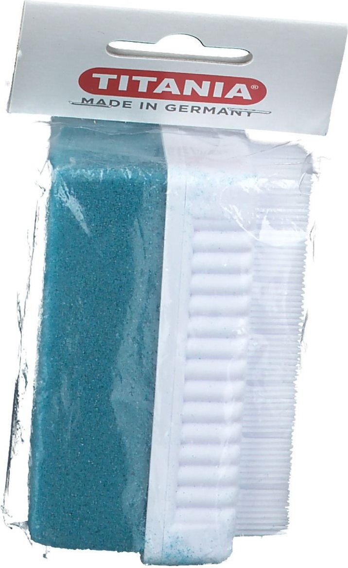 NAGELBÜRSTE+Bimsstein Titania 1 St Bürste