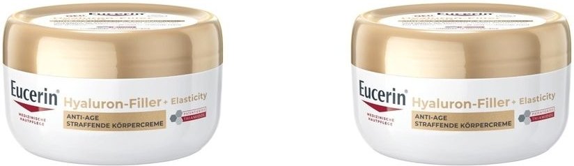 Eucerin Hyaluron-Filler+Elasticity Körpercreme 2x 2x200 ml Creme