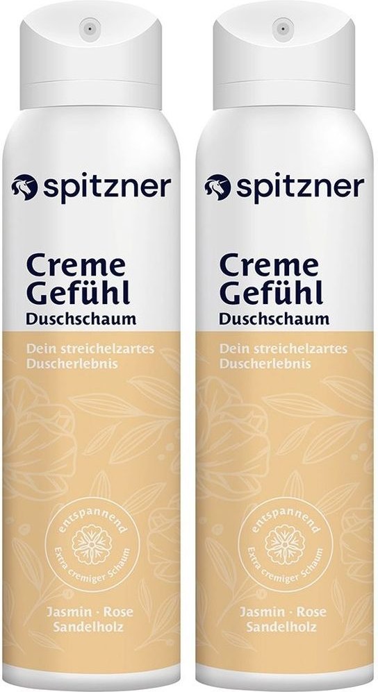 Spitzner Duschscha Cremege x2 2x150 ml Schaum
