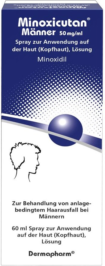 Minoxicutan Männer 50 mg/ml Spray 60 ml Lösung