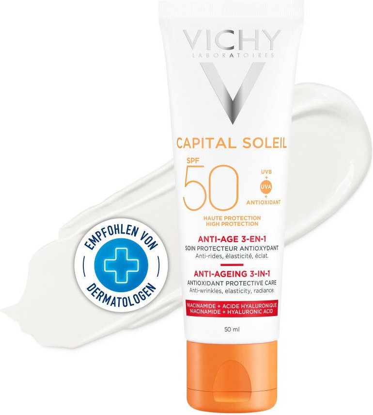 Vichy Idéal Soleil Sonnenpflege Anti-Age 50 ml Sonnenschutzcreme