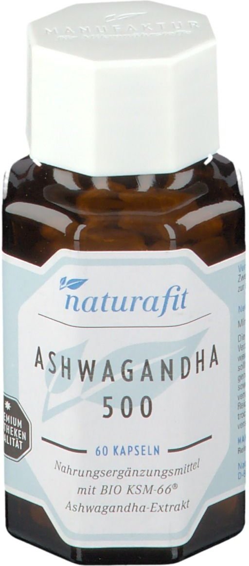 Naturafit Ashwagandha 500 mg Kapseln