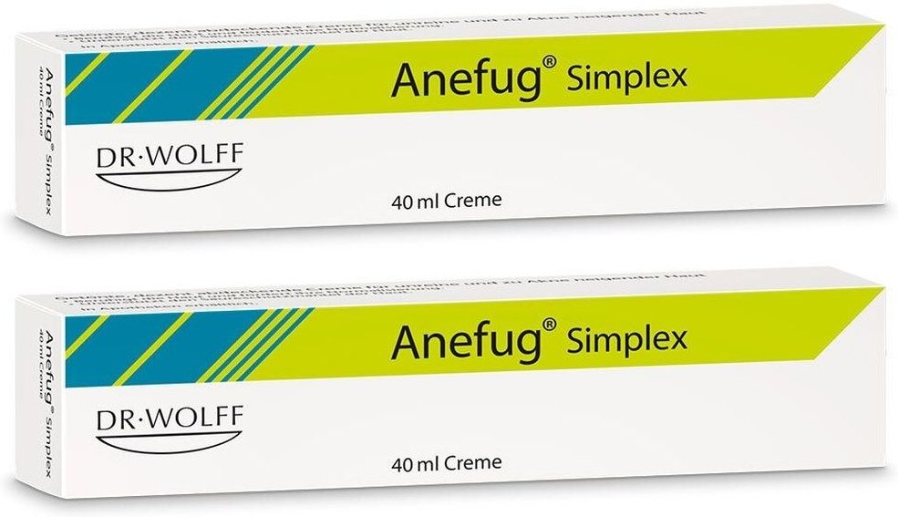 Anefug simplex Creme 2x 2x40 ml