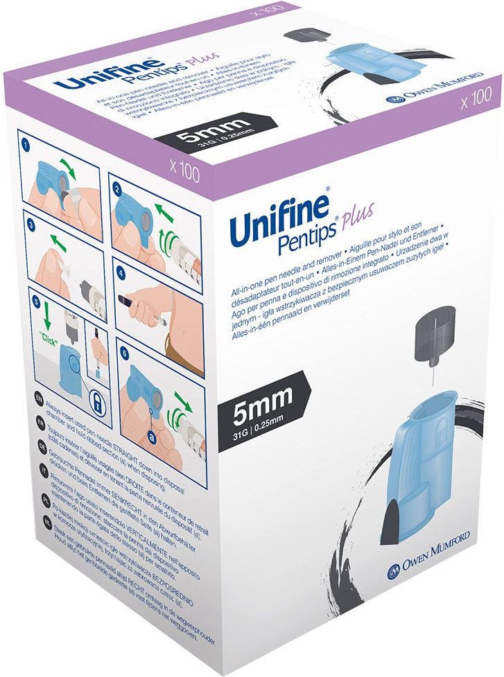 Thumbnail - Unifine Pentips plus 8 mm 31 G Kanüle