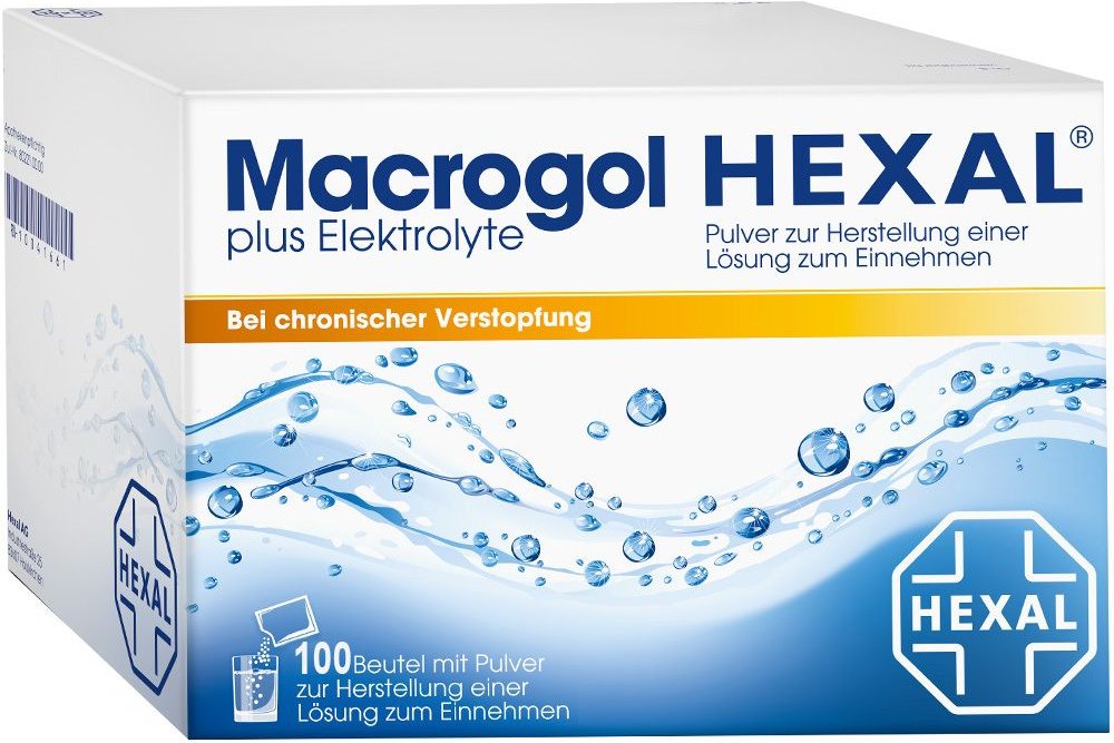 Thumbnail - Macrogol Hexal plus Elektrolyte Plv.z.H.e.L.z.E. 100 St Beutel