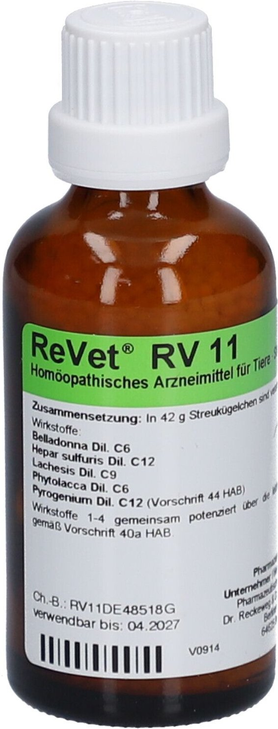 Revet RV 11 Globuli vet. 42 g