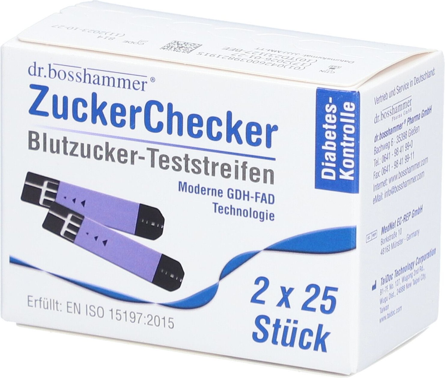 Thumbnail - Zuckerchecker Blutzucker Teststreifen