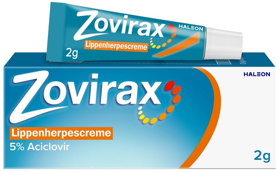 Zovirax Lippenherpes Creme 2 g