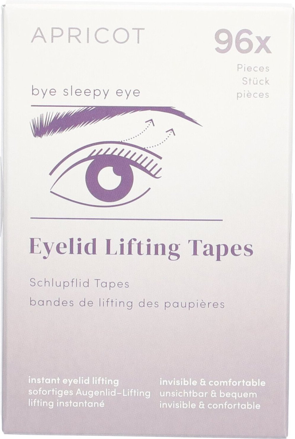 Apricot Eyelid Tapes bye sleepy eye 96 St Pflaster