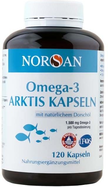 Norsan Omega-3 Arktis Kapseln 120 St