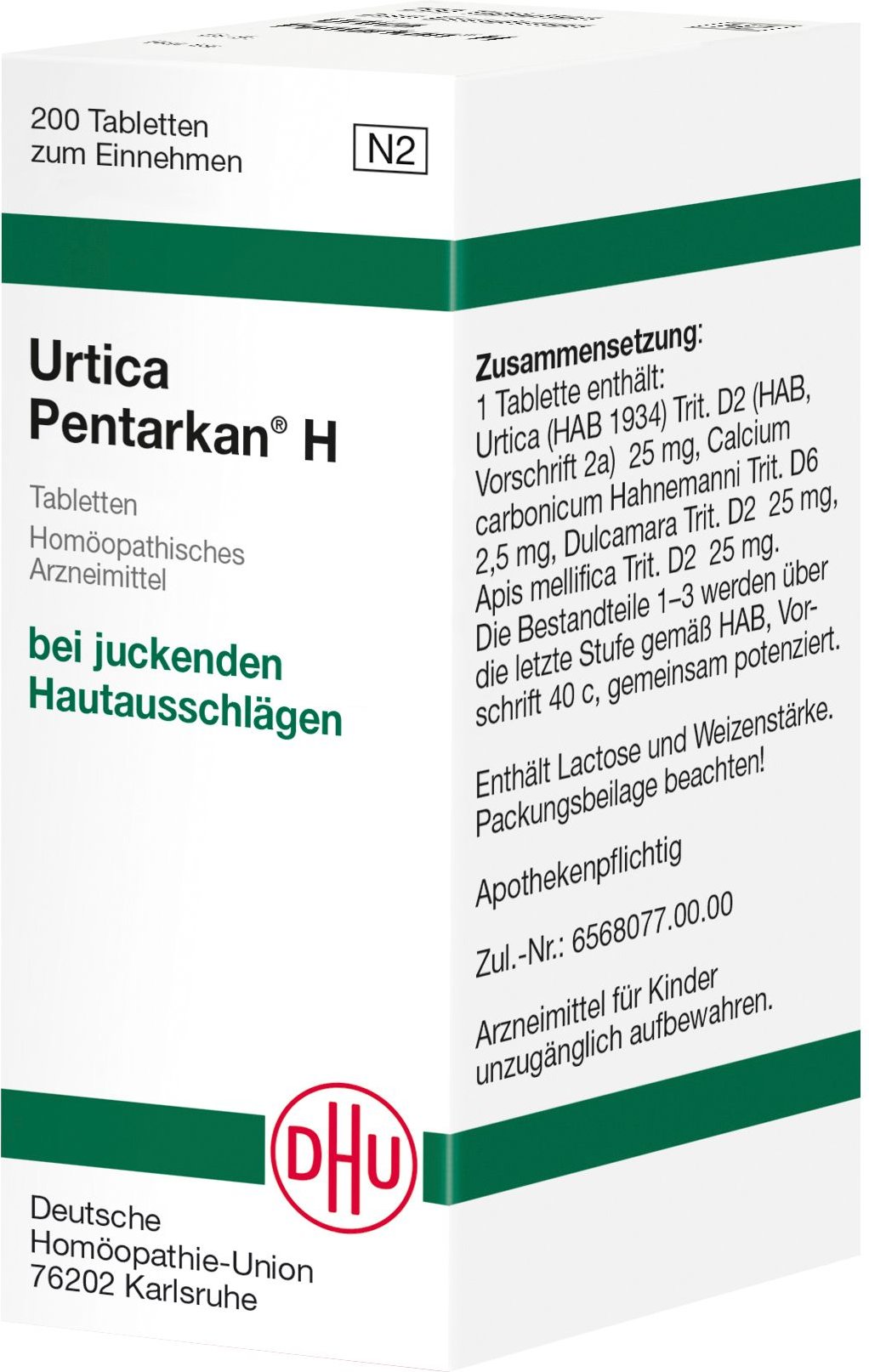Urtica Pentarkan H Tabletten 200 St