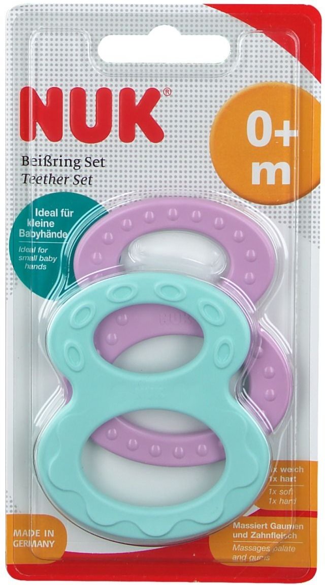 NUK Beißring-Set 1 St Set