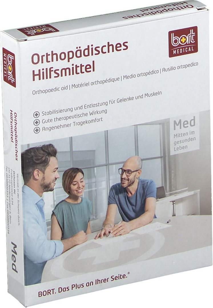 Bort Zweizug Knöchelstütze L haut 1 St Bandage(s)