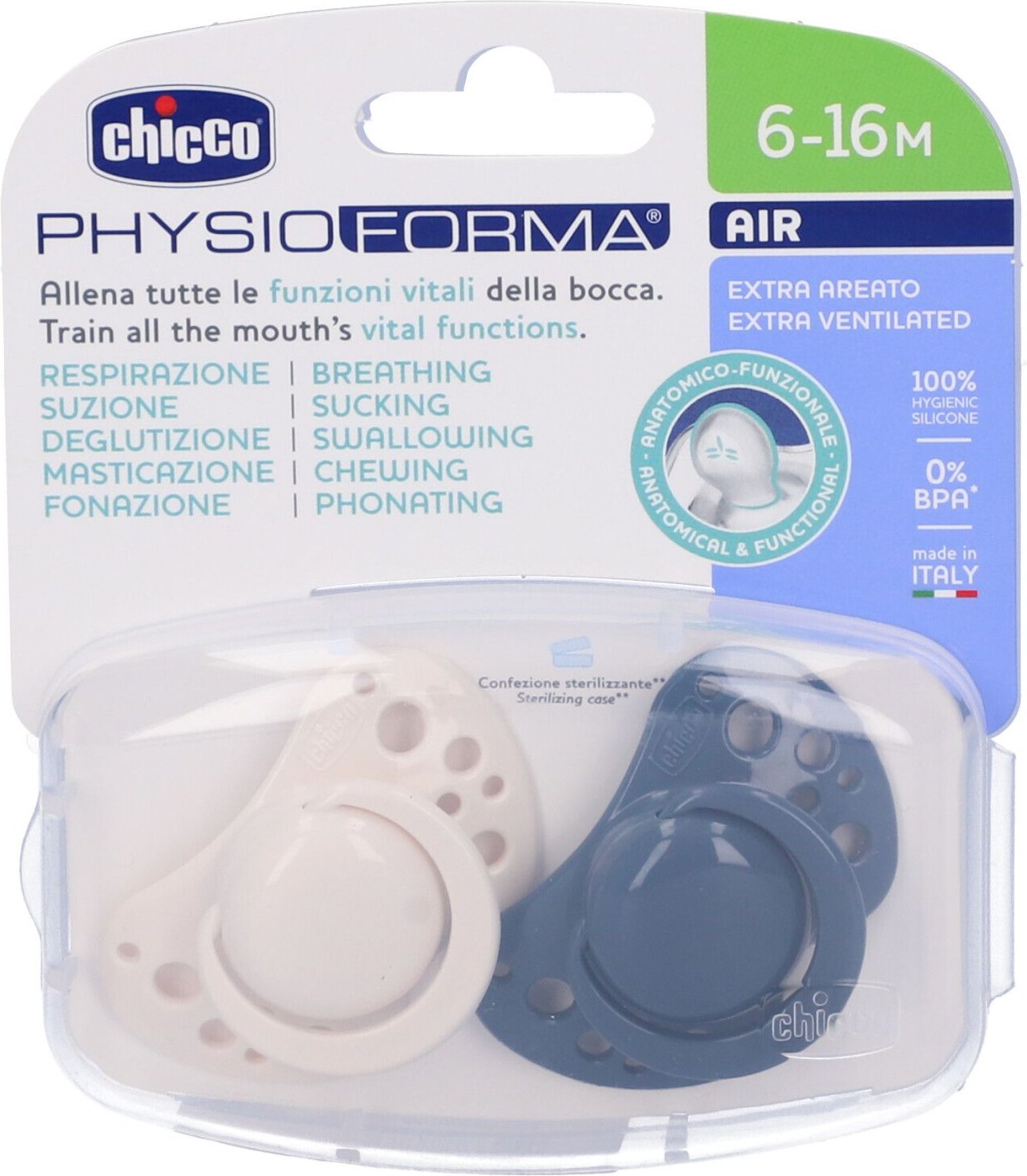 CH Succh AIR BLU SIL 6-16M 2PZ 1 St Sonstige