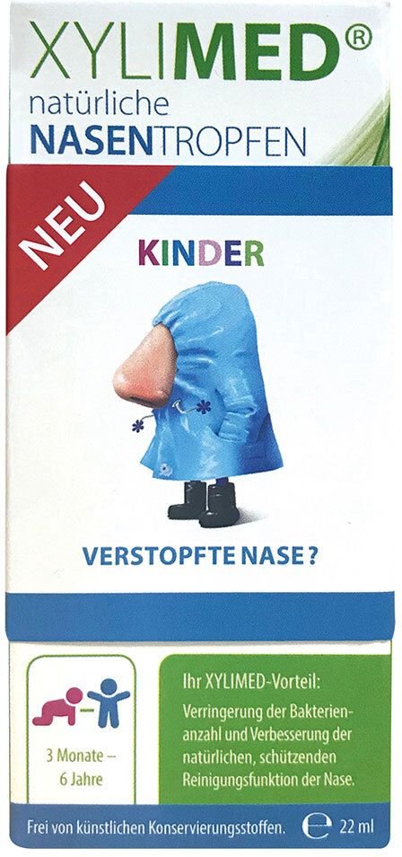Miradent Xylimed Kid`s natürliche Nasentropfen
