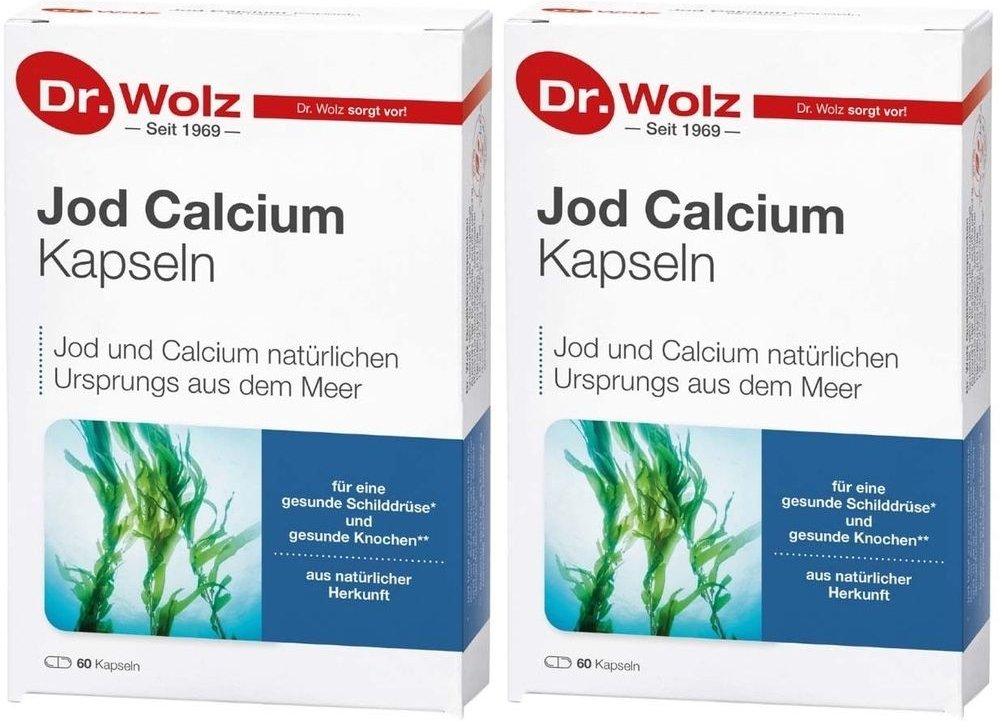 JOD Calcium Kapseln Dr.Wolz 2x 2x60 St