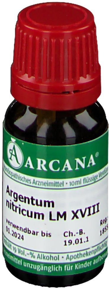 Argentum nitricum Arcana LM 18 Dilution