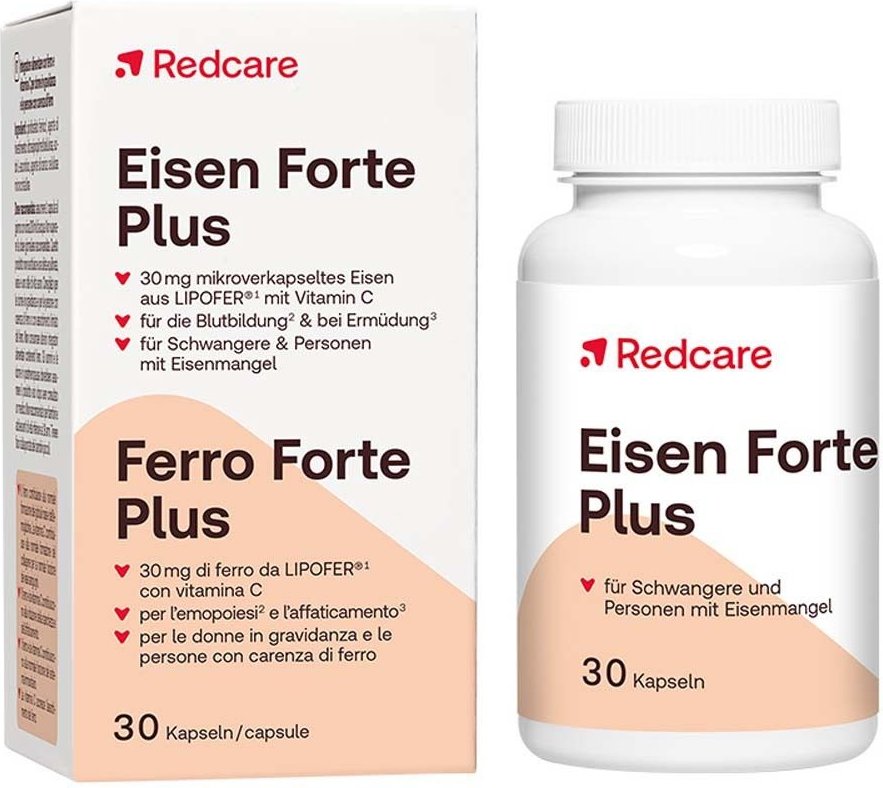 Redcare Eisen Forte Kapseln 30 St