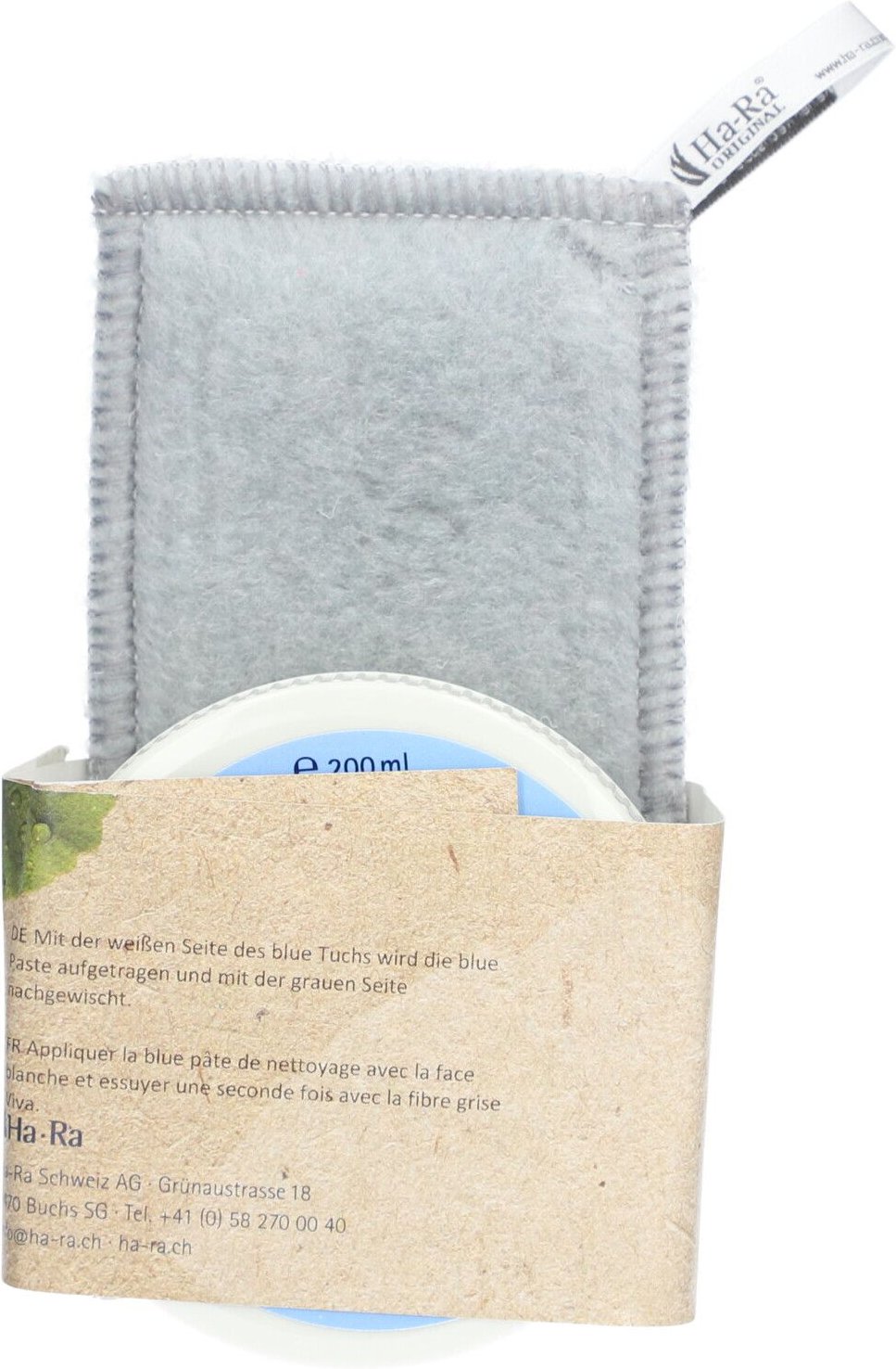 Ha-Ra Blue Reinigungspaste mit Reinigungstuch 1 St Paste