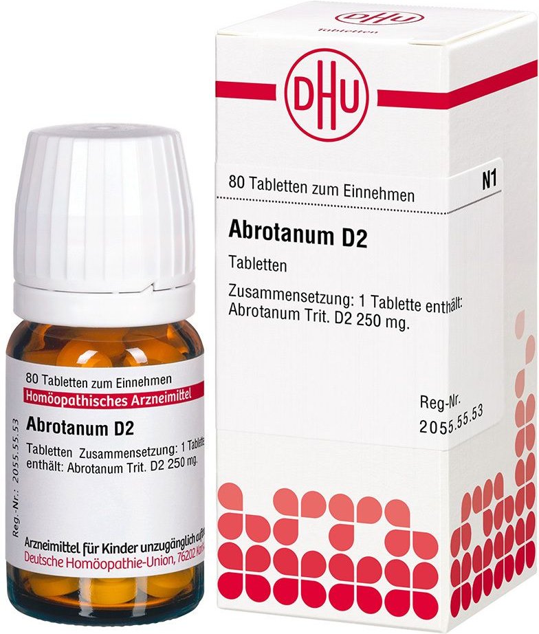 Abrotanum D 2 Tabletten 80 St