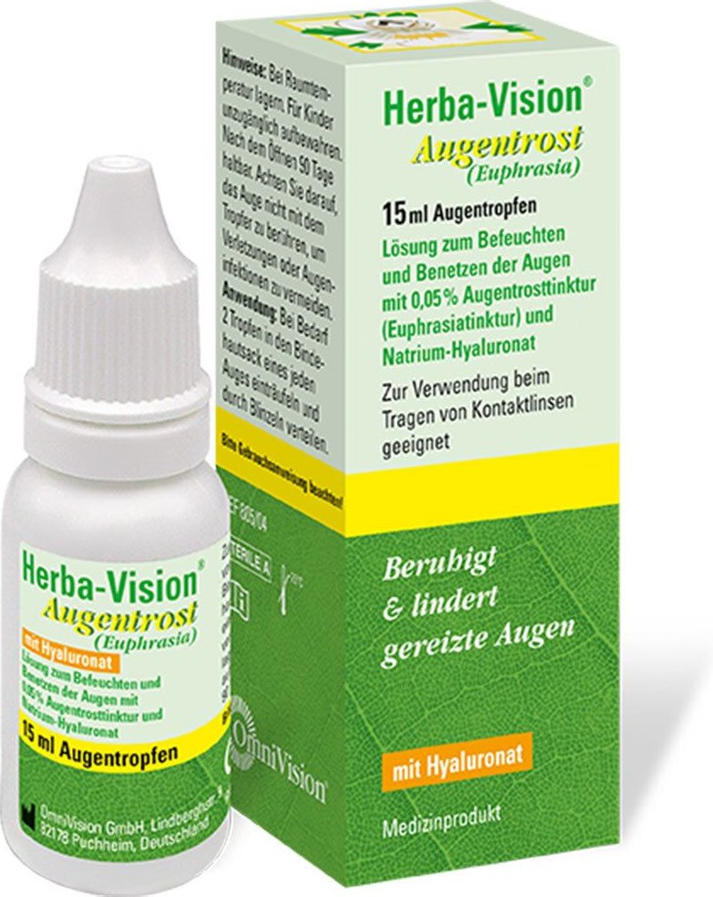 Herba-Vision Augentrost Augentropfen 15 ml