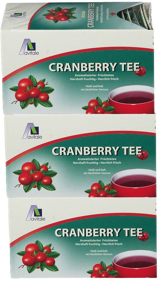 Avitale Cranberry Tee 3x20 St