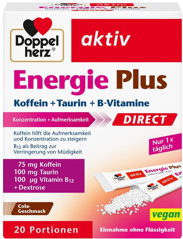 Doppelherz Energie Plus Direct Pellets 20 St