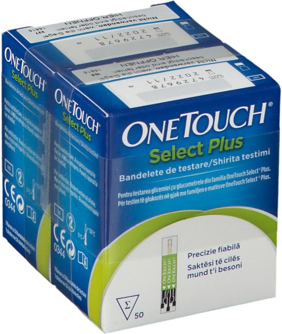 One Touch Select Plus Blutzucker Teststreifen