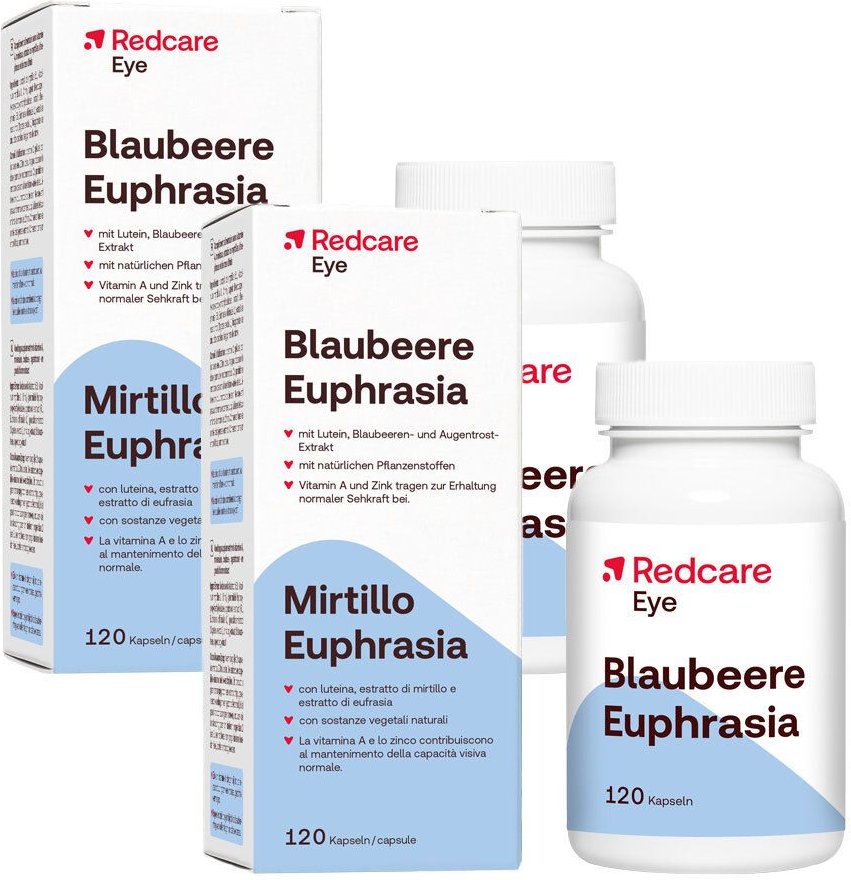 Thumbnail - Redcare Eye Blaubeere Euphrasia Doppelpack 2x120 St Kapseln
